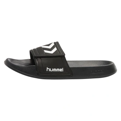 Imagen de hummel Unisex Erwachsene Larsen Slipper Velcro Dusch &amp; Badeschuhe, Schwarz (Black), 38 EU