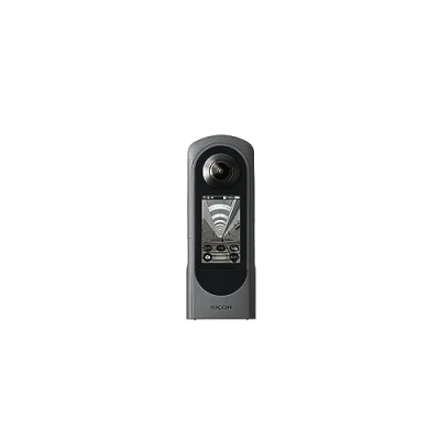 Imagen de Ricoh Cámara 360 Grados Theta X (2023), Imagen de Alta resolución Aproximadamente 60 M, 5.7K 360, Pantalla táctil, Batería Intercambiable, Tarjeta Memoria Externa