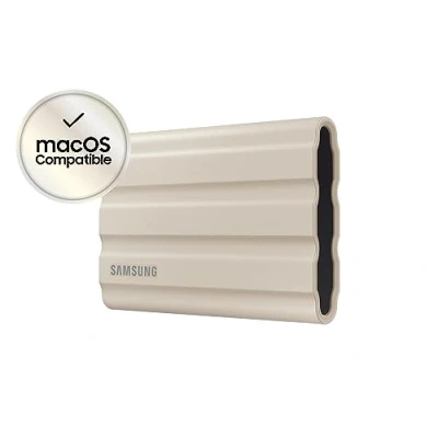 Imagen de SAMSUNG T7 Shield SSD Portátil 1TB, USB 3.2 Gen.2, Externo, Beige (MU PE1T0K/EU)