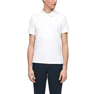 Imagen de s.Oliver Poloshirt 03.899.35 Camisa de Polo, Blanco (White), XXL para Hombre