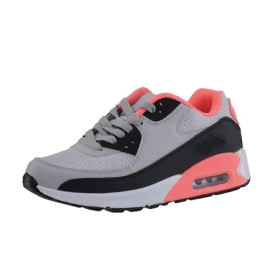 Imagen de Elara Zapatillas de Deporte Chunkyrayan Gris MEL0392 Grau Orange 38