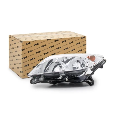 Imagen de TYC 20 1208 05 2 Faros izquierda H7, H1 para circulación por la derecha con electromotor OPEL: Astra H Hatchback, TwinTop, GTC
