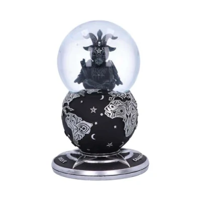 Imagen de Nemesis Now Cult Cuties Baphoboo Bola de Nieve (Resina, 18,5 cm), Color Negro