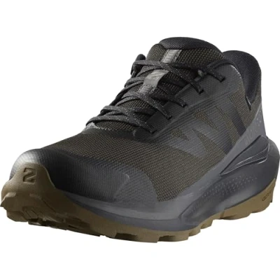 Imagen de Salomon Elixir TOUR WP Zapatillas de senderismo, Hombre, Talla: 47 1/3, Black/asphalt/castlerock Zapatos