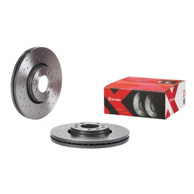 Imagen de BREMBO 09.A430.1X Disco de freno 304 28 5 perforado/ventil. int. revestido con tornillos PEUGEOT: 407 Berlina, SW, Expert II Tepee, CITROËN: C5 3