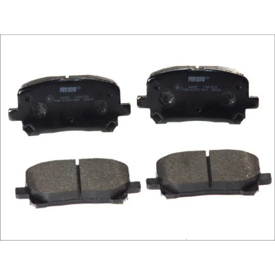 Imagen de FERODO PREMIER ECO FRICTION FDB1529 Juego de pastillas freno no preparado para indicador desgaste sin accesorios TOYOTA: Avensis Verso
