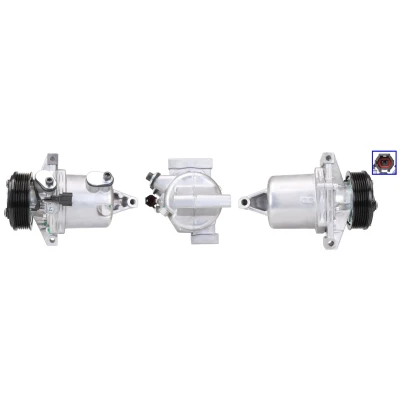 Imagen de ELSTOCK 51 0975 Compresor de Aire Acondicionado PAG 100 con juntas NISSAN: Juke, MICRA 4