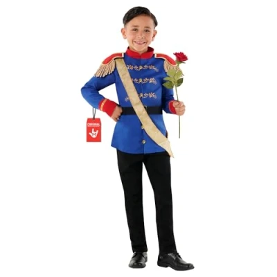 Imagen de Morph Disfraz Principe Niño, Azul Niño Principe, Cuentos Infantiles Disfraces Talla L