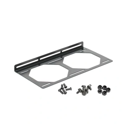 Imagen de soporte de radiador para ventilador externo adecuado ventiladores 12 cm, 24 36 policarbonato galvanizado, interno carcasa PC,