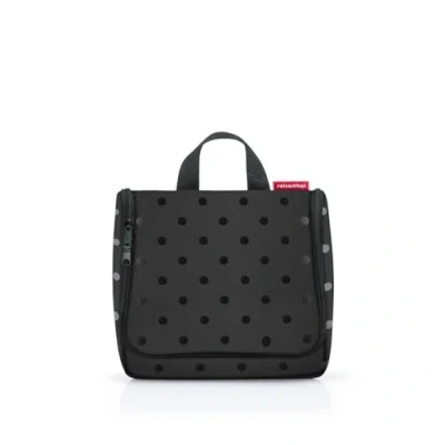 Imagen de reisenthel Neceser práctico con ganchos, material impermeable, Glossy Dots Black, talla única