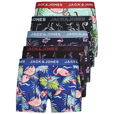 Imagen de Jack &amp; Jones, Hombre, Pack de 5 Unidades Mix 5, L
