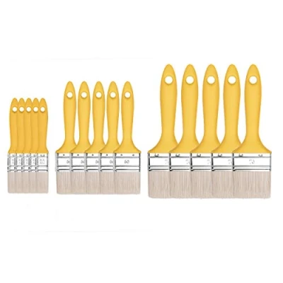 Imagen de M7 brochas pintura set de 15 piezas, Ancho 20mm 5 50mm 70mm Juego pinceles con mango plástico, Cepillo 15PCS, Serie *37*, A0281 030500