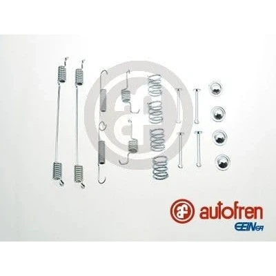 Imagen de AUTOFREN SEINSA D3990A Juego de accesorios, zapatas freno Eje trasero SMART: City Coupe, Fortwo II Coupé, Roadster Coupé