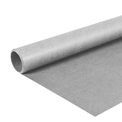 Imagen de Clairefontaine 195732C Un rollo Kraft Color Vergé 10mx0m70 65g, Gris
