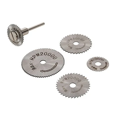 Imagen de Silverline Tools 289305 Pack de 6 discos corte HSS, color plata