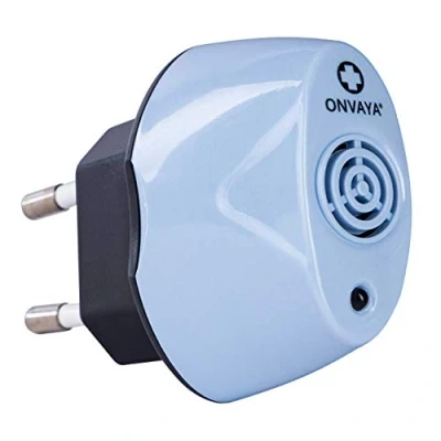 Imagen de ONVAYA® Controlador Ultrasónico de Ácaros del Polvo Control Efectivo ácaros doméstico protección contra sin químicos