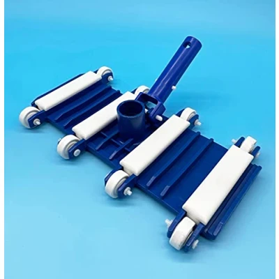 Imagen de PI Limpiafondos Flexible 8 Ruedas Fijación Clip Piscina Accesorios PoolIberica