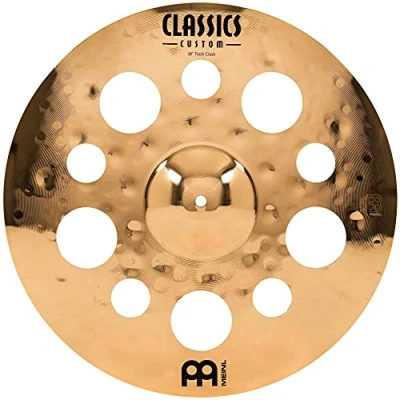 Imagen de Meinl Cymbals Classics Custom Brilliant Plato Trash Crash de 18 pulgadas (45,72cm) Platillos Batería Bronce B12, Acabado Brillante (CC18TRC B)