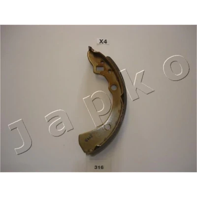 Imagen de JAPKO 55316 Zapatas de Freno Eje delantero 180 31