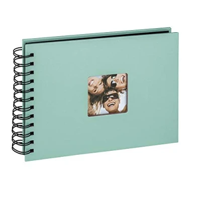 Imagen de walther design Álbum de fotos verde menta 23 x 17 cm espiral con perforación, Fun SA 109 A