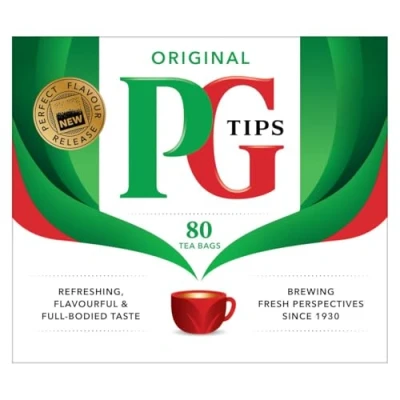 Imagen de GP Pg Tip Té negro, 80 sobres
