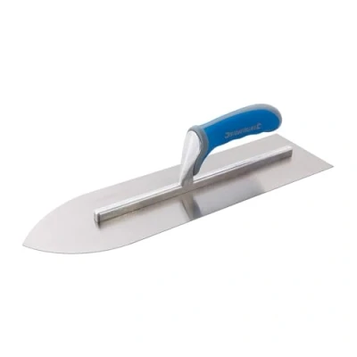 Imagen de Silverline Tools 651591 Llana para Suelos con Mango Engomado, Azul, 400 x 115 mm