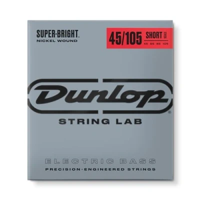 Imagen de JIM DUNLOP DBSBN45105S Cuerdas para bajo Super Bright Short 45 105