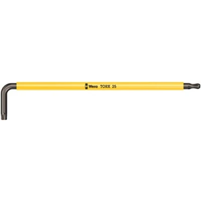 Imagen de Wera 05024486001 967 SXL Llave acodada TORX® Multicolour, versión larga, TX 25, 25