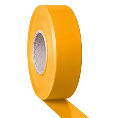 Imagen de Tarifold Es 197784 Rollo Cinta adhesiva para suelo Señalización y Marcaje extra resistente Expert Tape (50 mm x 48 m) PVC 350μ Mantenga Distancia de seguridad, Amarillo