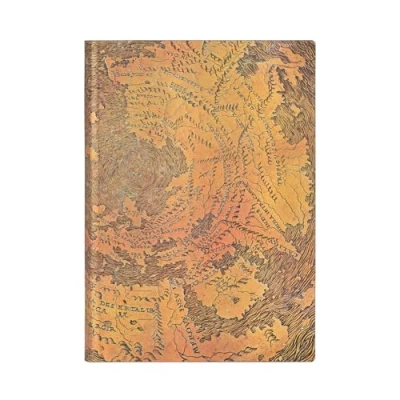Imagen de Paperblanks Cuaderno de tapa blanda Flexis Hunt Lenox Globus Lined Midi (130 x 180 mm)