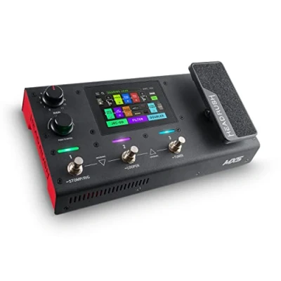 Imagen de HeadRush MX5 Procesador de modelado amplis y efectos guitarra, pantalla táctil 4&quot;, pedal expresión, looper e interfaz audio USB