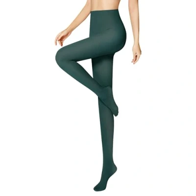 Imagen de Libella Medias para Mujer Microfibra 80 Den Verde 27227 L