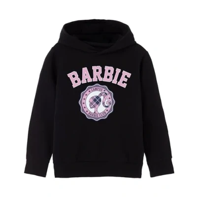 Imagen de Barbie Girls Sudadera con Capucha Negra Diseño Colegiado Comprobado Mercancía Oficial Cómoda Y Elegante para Chicas De Moda