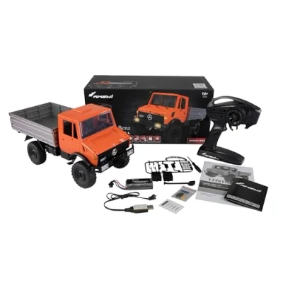 Imagen de Amewi Mercedes Benz Unimog Advanced 4WD 1:12 RTR Orange