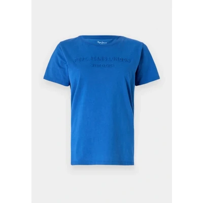 Imagen de Pepe Jeans Loretta Camiseta estampada, Mujer, Talla: Medium, Blue