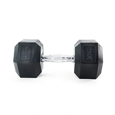 Imagen de Athlyt Mancuerna Hexagonal Individual, 20 kg
