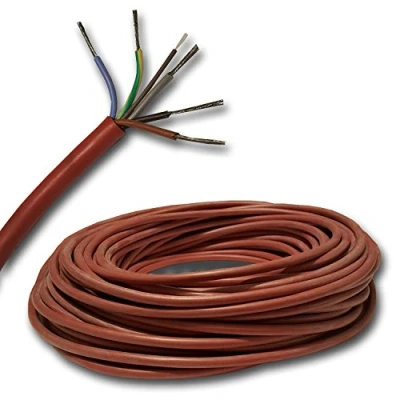 Imagen de 3 metros de cable silicona para su sauna SIHF 5 x 2,5 mm² m