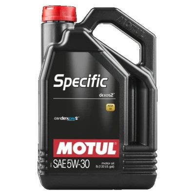 Imagen de Motul Specific DEXOS2 5W 30 5L Aceite de motor 109242 OPEL: Insignia A Hatchback, Astra J GTC, H CHEVROLET: Captiva, Cruze Berlina