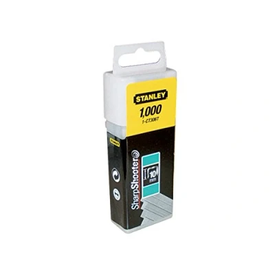 Imagen de STANLEY 1 CT306T Grapa tipo 300 10mm 1000u. (para grapadora 6 ct10x)