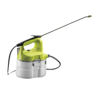 Imagen de RYOBI Pulverizador a Batería 18V ONE+ Caudal 500 ml/min, Presión 3,1 Bares, Distancia Máxima 2,5 m Depósito 3,5l Control de Plagas y Malas Hierbas Cargador no Incluidos OWS1880