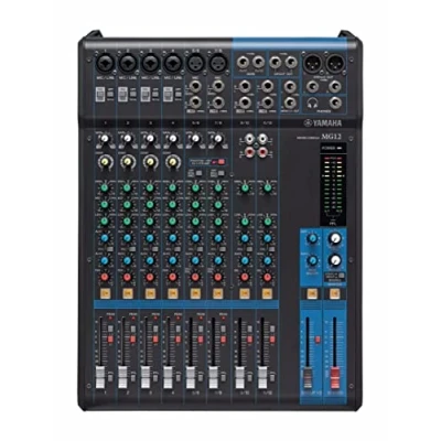 Imagen de Yamaha MG12 Mezclador compacto de 12 canales y preamplificadores micro D PRE
