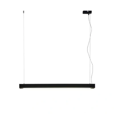 Imagen de LED lámpara de oficina &#039;Cuna&#039; (Moderno) en Negro hecho Aluminio (1 llama,) Arcchio para lugar trabajo, colgante, techo