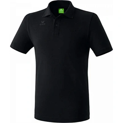 Imagen de erima Teamsport Camiseta Polo de Golf, Hombre, Negro, M