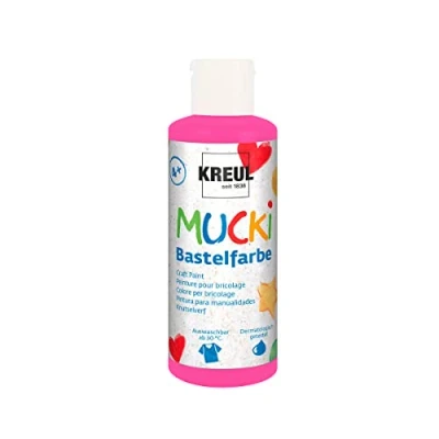 Imagen de KREUL MUCKI Manualidades, color rojo, 80 ml