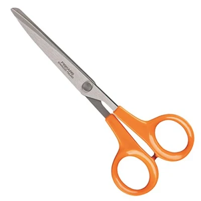 Imagen de Fiskars Tijeras multiusos, Longitud total: 17 cm, Acero de calidad/Plástico, Classic, 1000816
