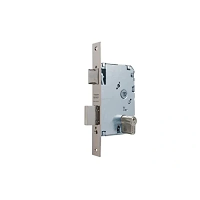Imagen de Tesa Assa Abloy, 20104PHN, Cerradura de Embutir para puertas madera, Función entrada, Acero Niquelado
