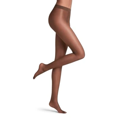 Imagen de FALKE Pure Matt 20 DEN W TI transparente unicolor 1 pieza, Pantimedias Mujer, Marrón (Brenda 5179) nuevo ecológico, L