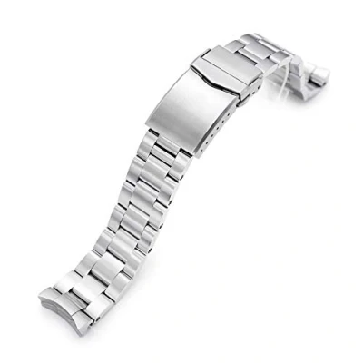Imagen de Super O Boyer Pulsera de metal para New Seiko (20 mm, 5 40 cepillado), acero inoxidable, L, Clásico