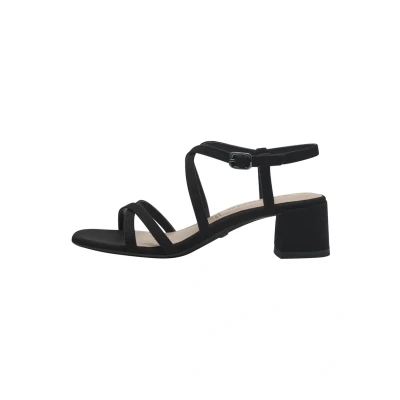 Imagen de Tamaris Sandalias Con Tacón para Mujer, Textil, Negro, 37 EU