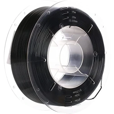 Imagen de SainSmart PRO 3 Filamento para impresora 3D que no se enreda, 1,75 mm, PETG negro, bobina de 1 kg, precisión dimensional +/ 0,02 mm